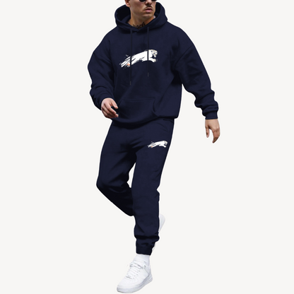 Tenue Sport Homme - Sweat Capuche et Pantalon Jogging