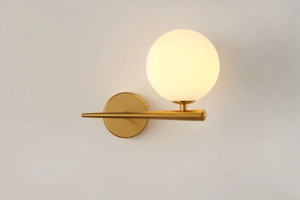Lampe Murale LED Or Élégante Design Moderne