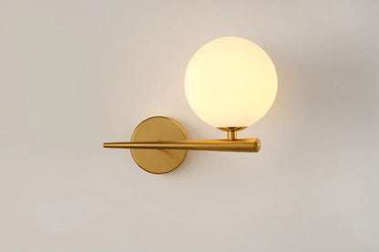 Lampe Murale LED Or Élégante Design Moderne