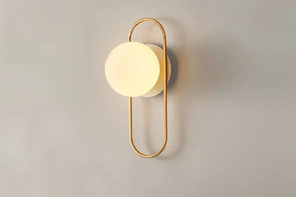 Lampe Murale LED Or Élégante Design Moderne