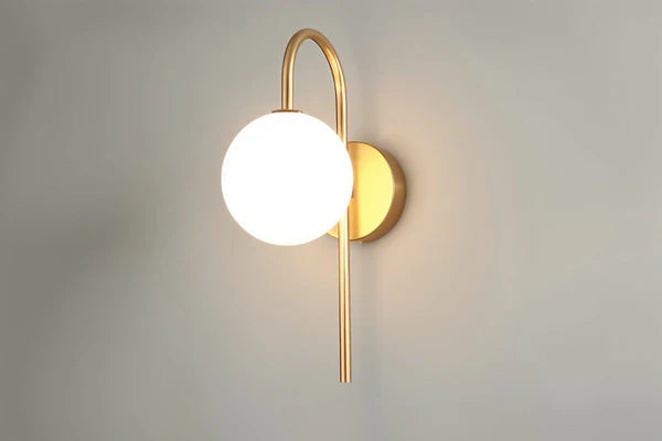 Lampe Murale LED Or Élégante Design Moderne