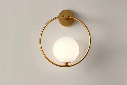 Lampe Murale LED Or Élégante Design Moderne