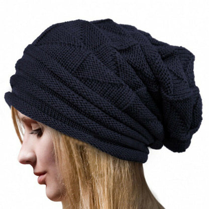 Chapeau Femme Hiver en Laine Chaude et Doux