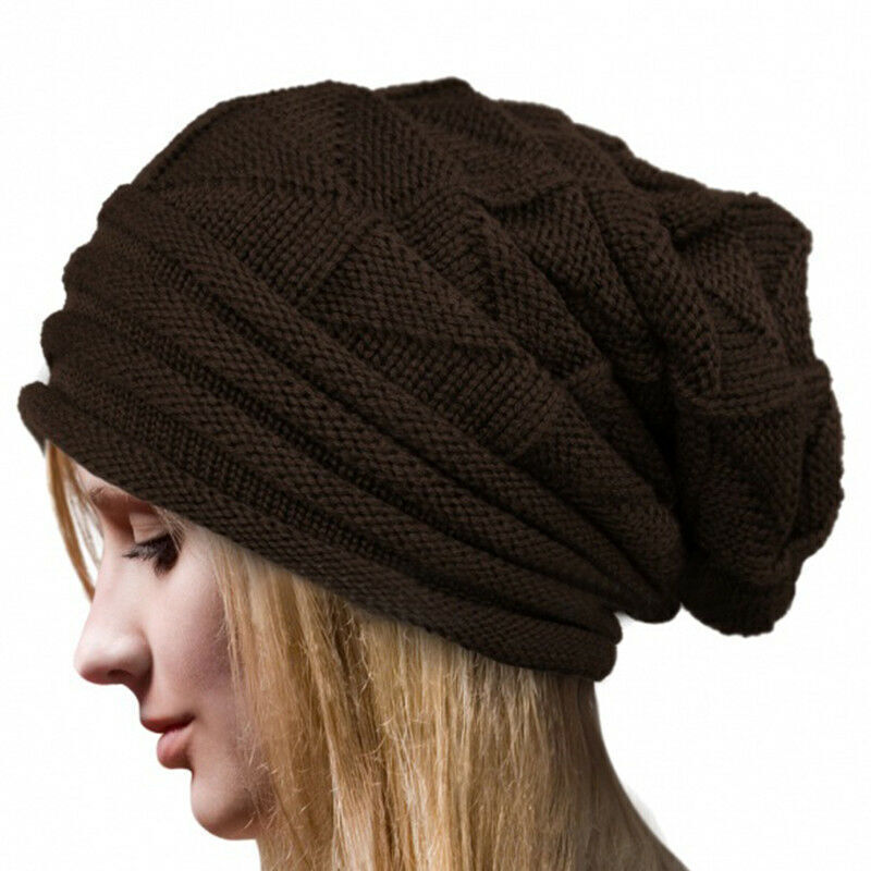 Chapeau Femme Hiver en Laine Chaude et Doux