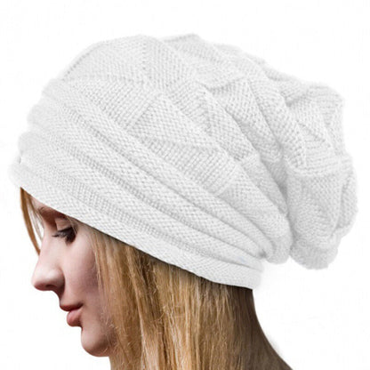 Chapeau Femme Hiver en Laine Chaude et Doux