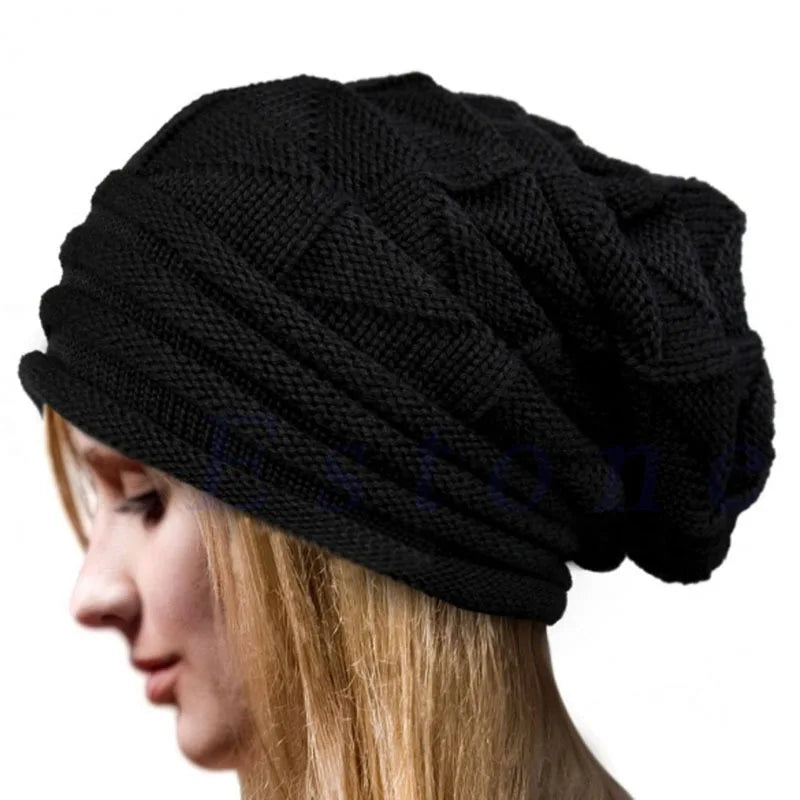 Chapeau Femme Hiver en Laine Chaude et Doux