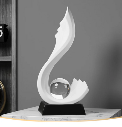 Miroir Murale Décoratif Cristal avec Cadre Élégant