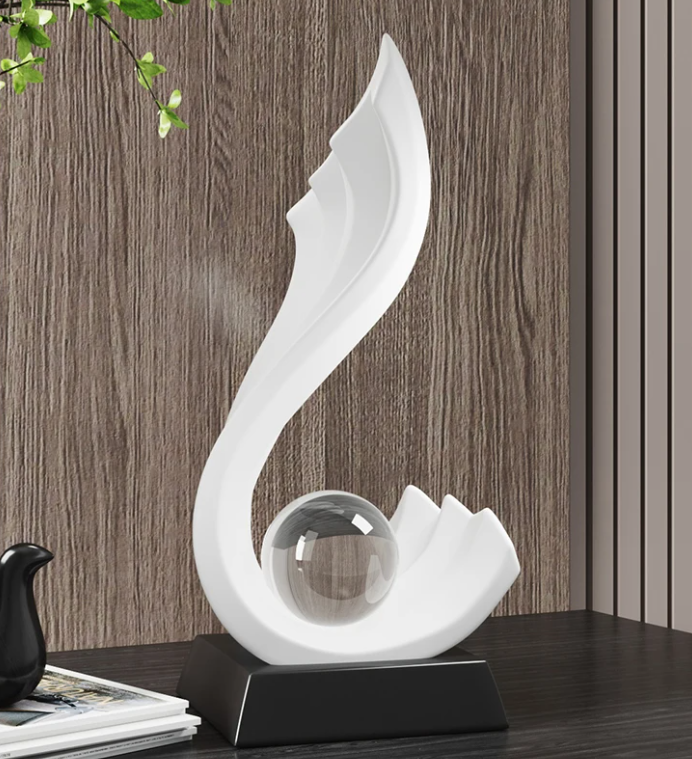Miroir Murale Décoratif Cristal avec Cadre Élégant - PanierRoyale