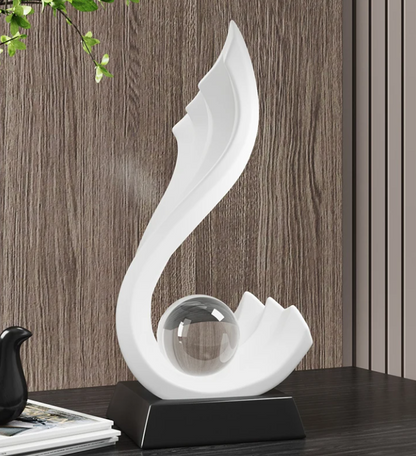 Miroir Murale Décoratif Cristal avec Cadre Élégant - PanierRoyale