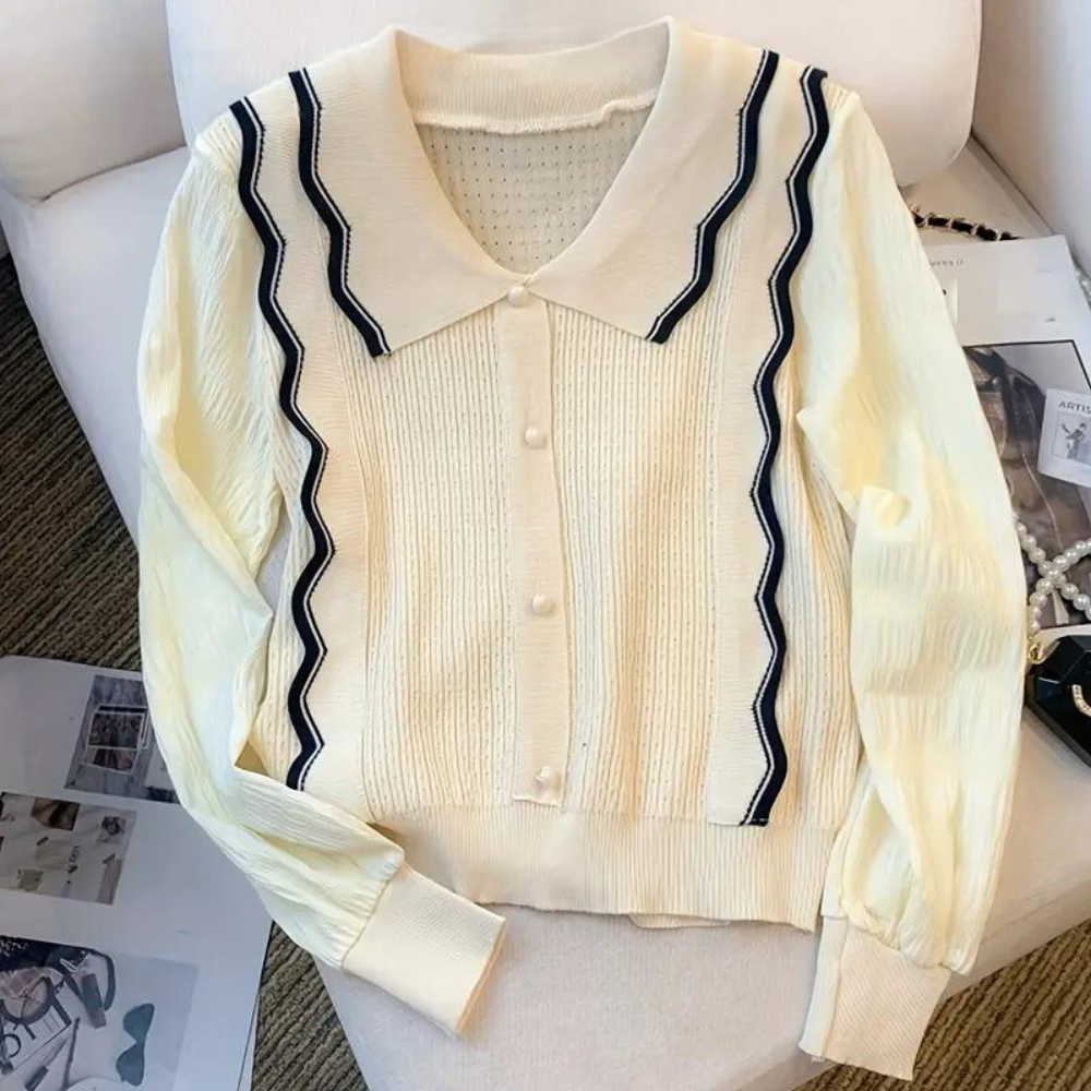 Pull Femme Tricot Élégant - PanierRoyale