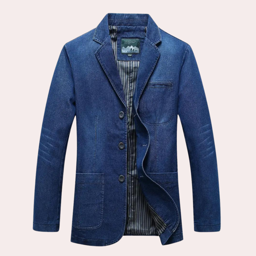 LOGAN - Veste en Jean Décontractée pour Hommes