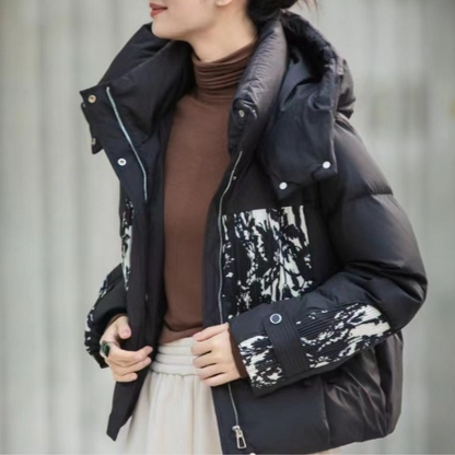 MELIKE - Veste Isolante à Capuche pour Femmes