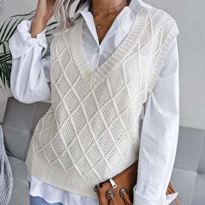Gilet Femme Tricot Chic et Élégant