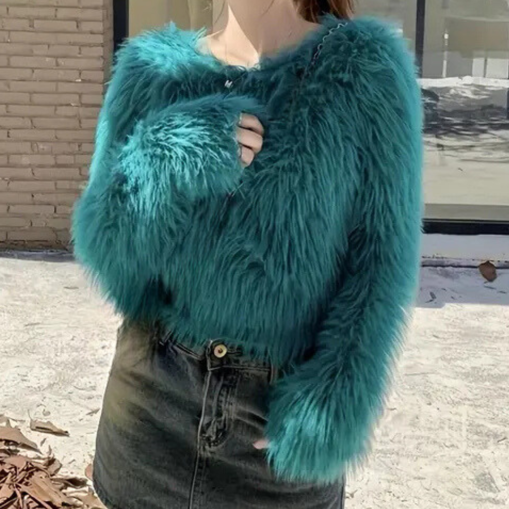Pull Peluche Femme Doux et Confortable - PanierRoyale