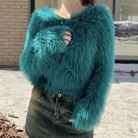Pull Peluche Femme Doux et Confortable - PanierRoyale