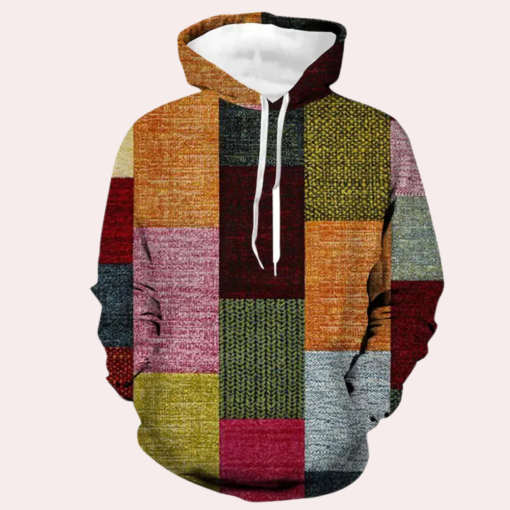 BRUCE - Sweat à Capuche Moderne pour Hommes