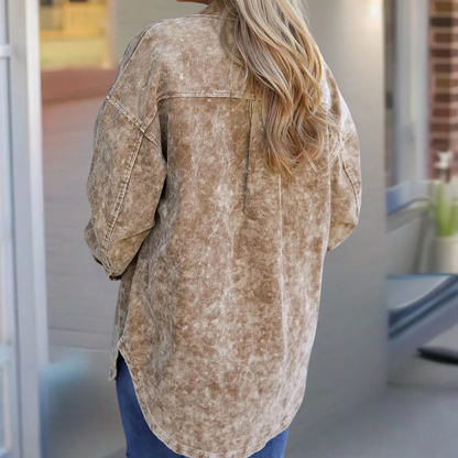 OLIVETTE – Veste Oversize Élégante pour Femmes