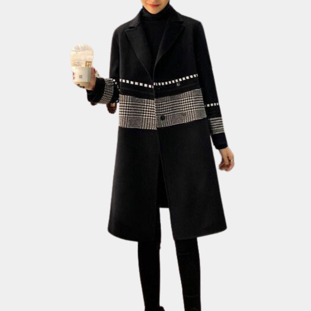 DEMIRA - Manteau Sophistiqué de Longueur pour Femmes