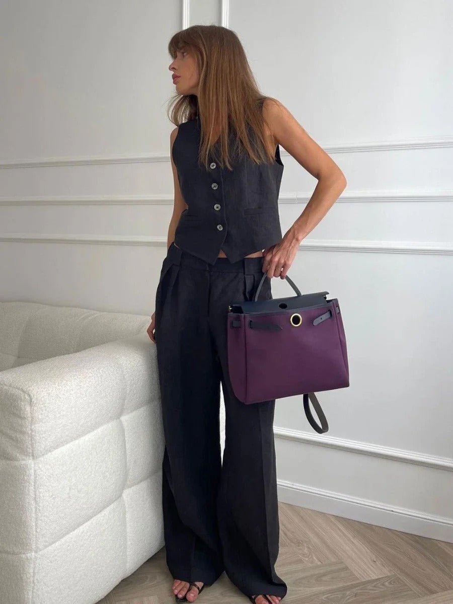 Ensemble Femme Lin Léger pour Été