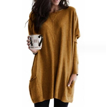 Pull Femme Long et Élégant