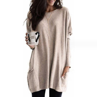 Pull Femme Long et Élégant