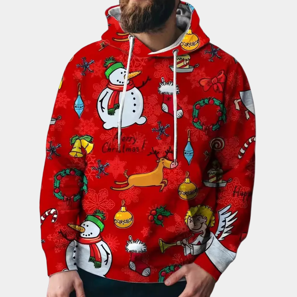 ARVIN - Haut de Noël Coloré pour Hommes