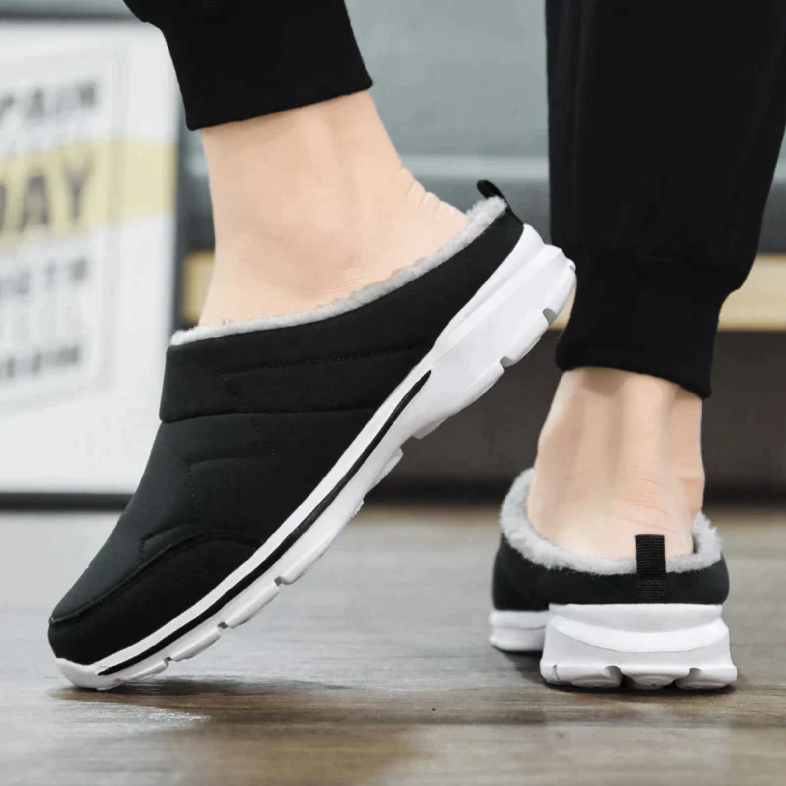 Chaussons Homme Confortables et Doux - PanierRoyale
