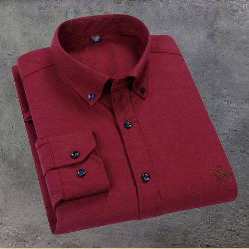 Chemise Marine Rayée Élégante pour Homme