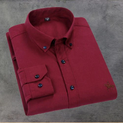Chemise Marine Rayée Élégante pour Homme