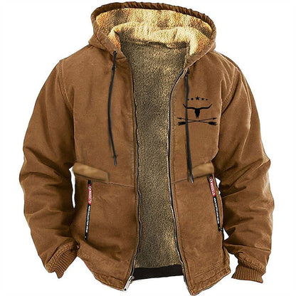Sweat à capuche homme hiver chaud et confortable - PanierRoyale