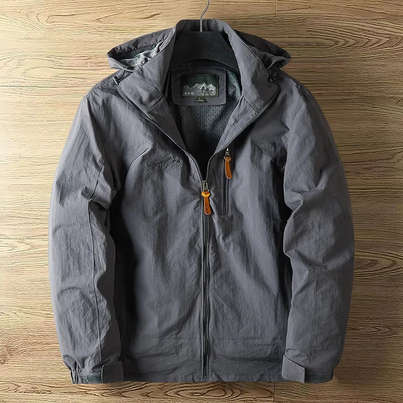Veste de Randonnée Homme Imperméable avec Capuche - PanierRoyale
