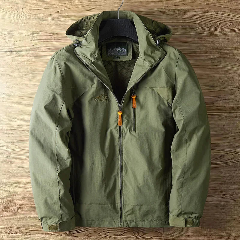 Veste de Randonnée Homme Imperméable avec Capuche