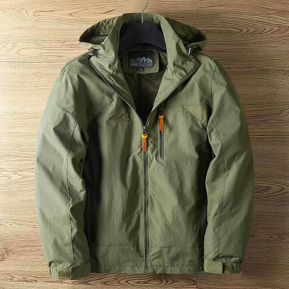 Veste de Randonnée Homme Imperméable avec Capuche