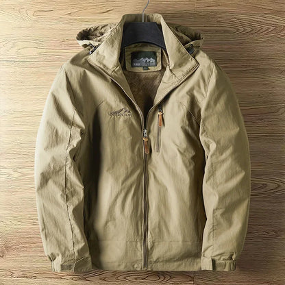 Veste de Randonnée Homme Imperméable avec Capuche