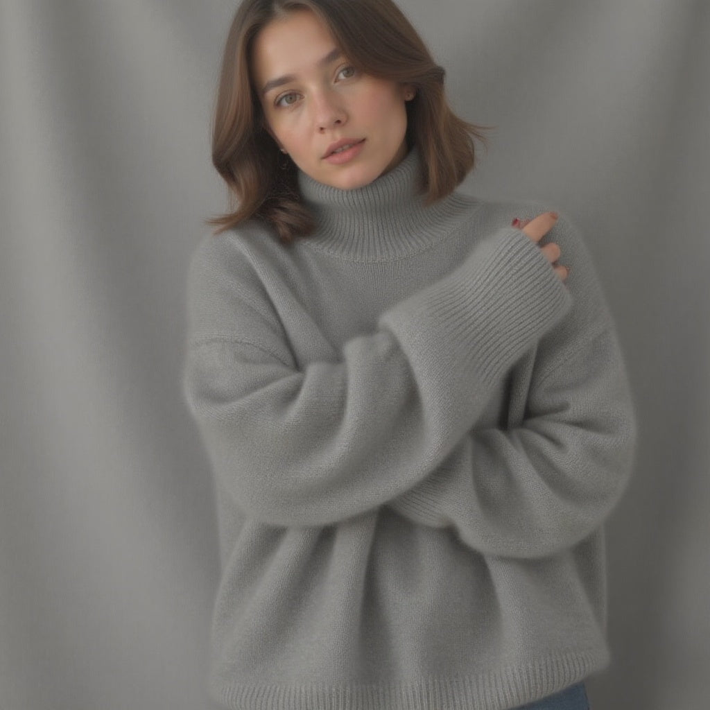 Pull Cachemire Féminin Grande Taille Doux