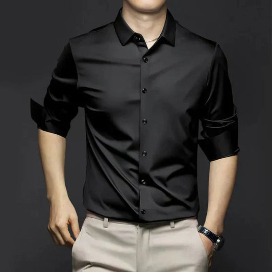Chemise Homme Slim Fit Coton Prêt-Été - BerlinGlamour