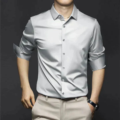 Chemise Homme Slim Fit Coton Prêt-Été