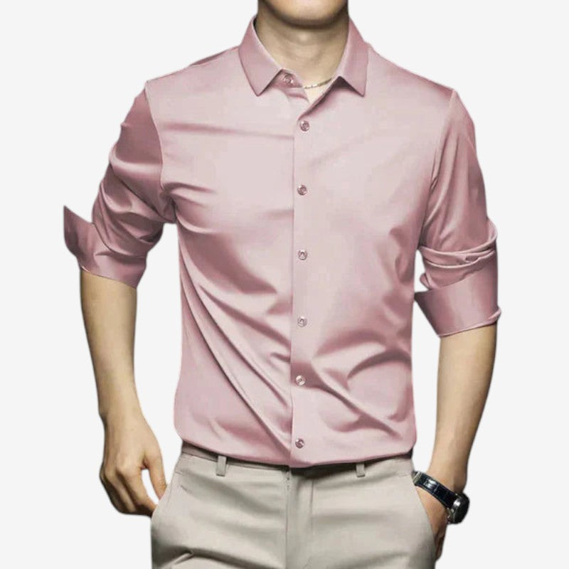 Chemise décontractée Manches Longues Boutonnées Relaxe