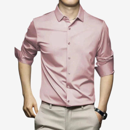Chemise décontractée Manches Longues Boutonnées Relaxe