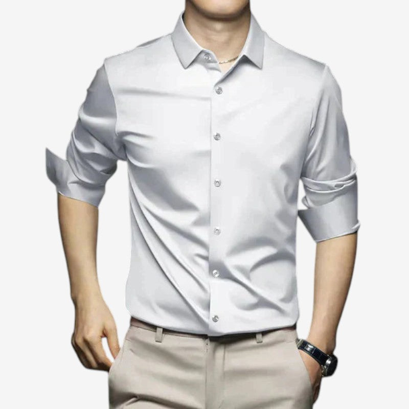 Chemise décontractée Manches Longues Boutonnées Relaxe