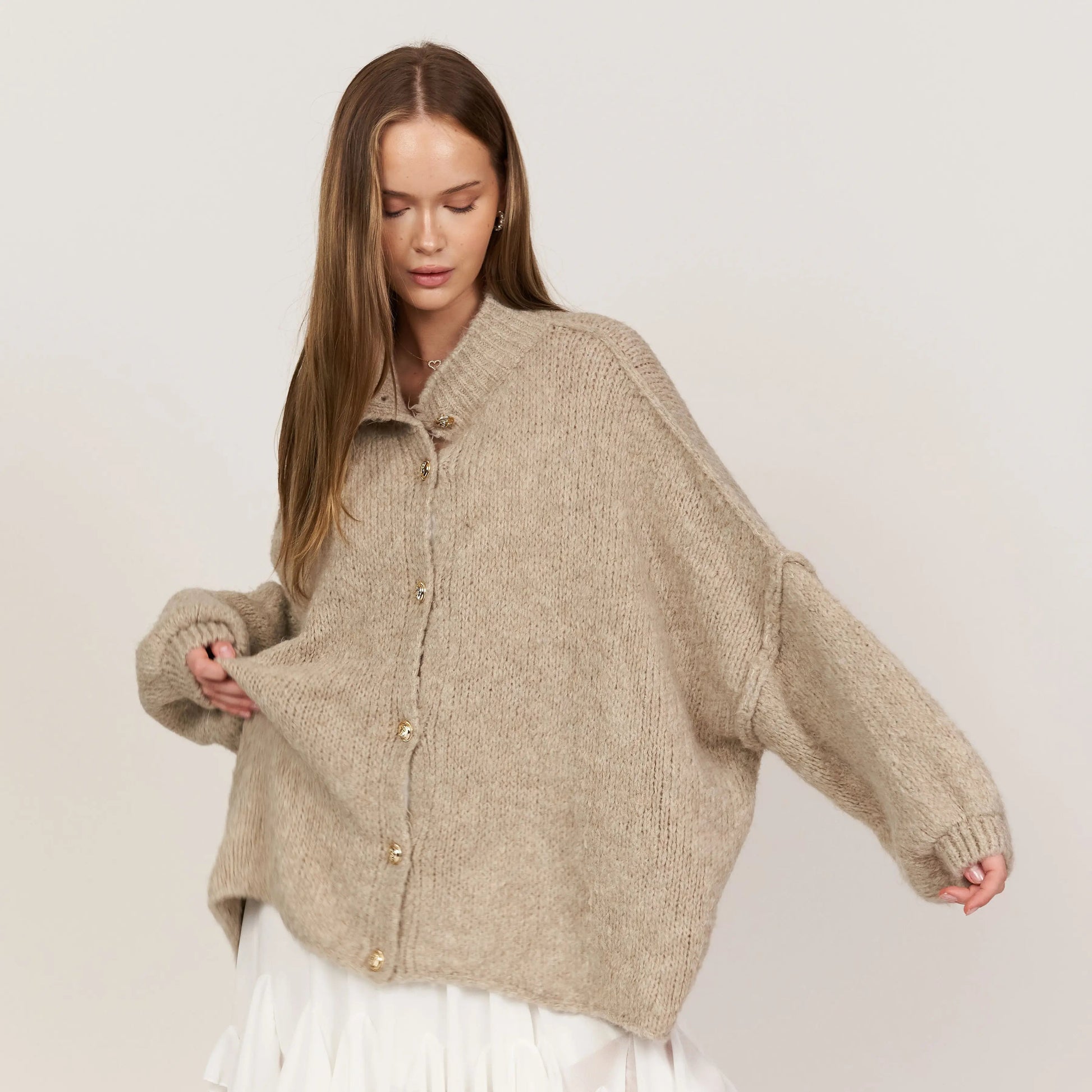 Bella | Übergroße Strickjacke Zendoo.de