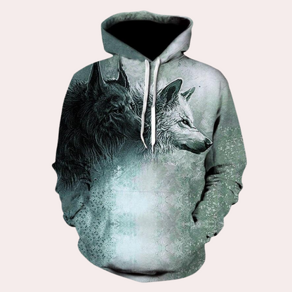 Sweat à Capuche Imprimé - vue 5