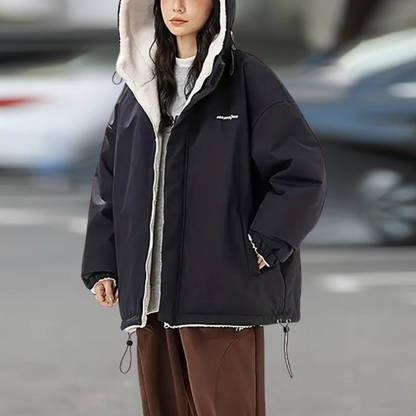 ALICE - Manteau d'Hiver à Double Usage pour Femmes