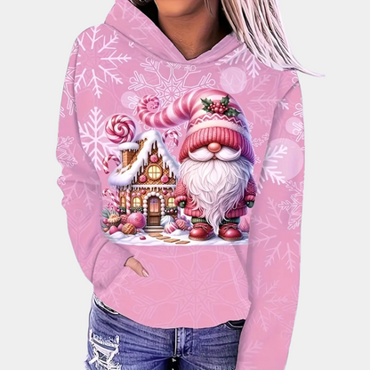 CLEA - Sweat à Noël Décontracté pour Femmes