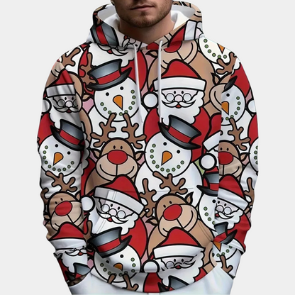 Sweat à Capuche Festif