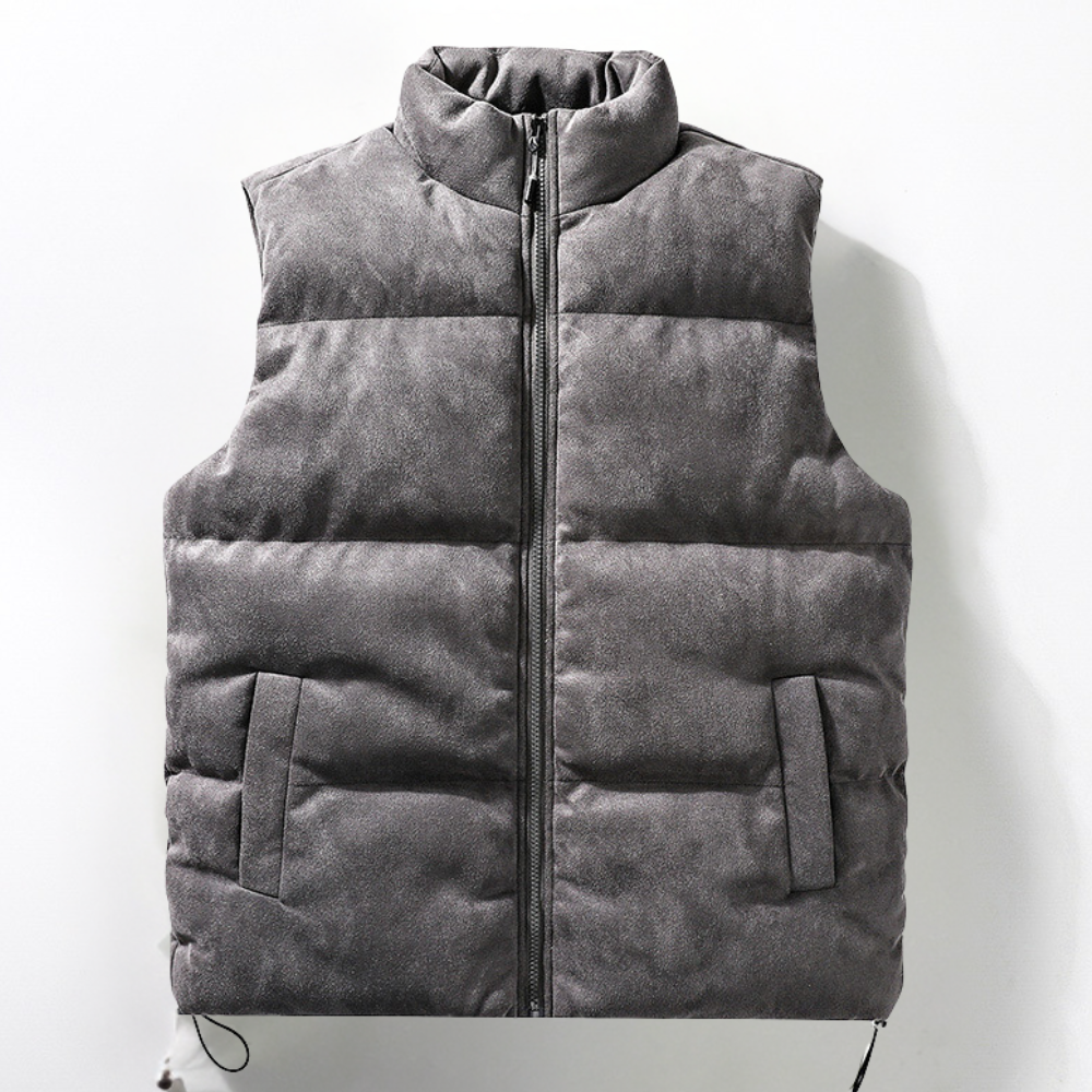 Gilet Chaud Homme Sans Manches Polaire