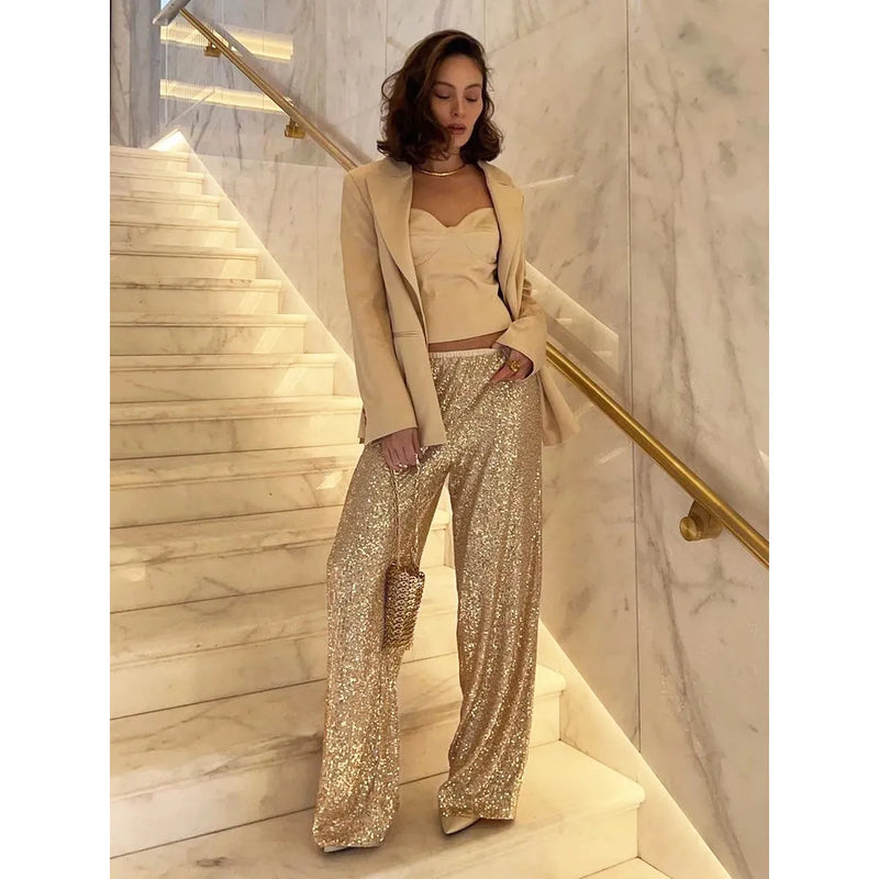 Pantalon Femme Confortable à Poches avec Coupe Décontractée - PanierRoyale