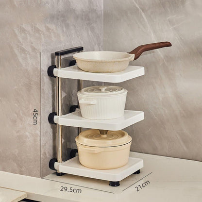 Étagère de Rangement Plastique 5 Niveaux