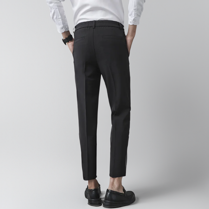 Pantalon Homme Élégant en Beige Taille Parfaite