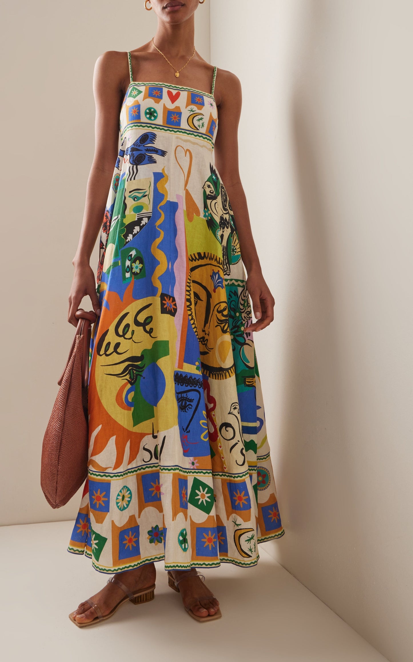 Robe Été Longue Décolletée pour Femme - PanierRoyale